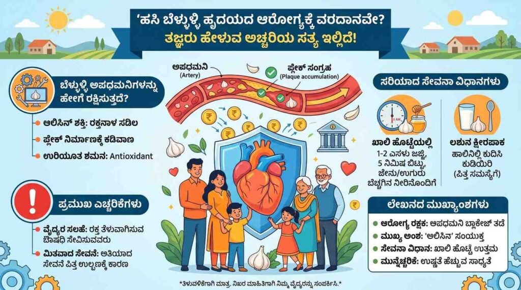 Garlic Benefits (ಬೆಳ್ಳುಳ್ಳಿಯ ಪ್ರಯೋಜನಗಳು)