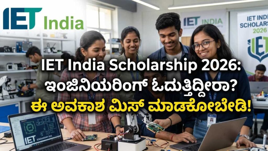 IET India Scholarship 2026