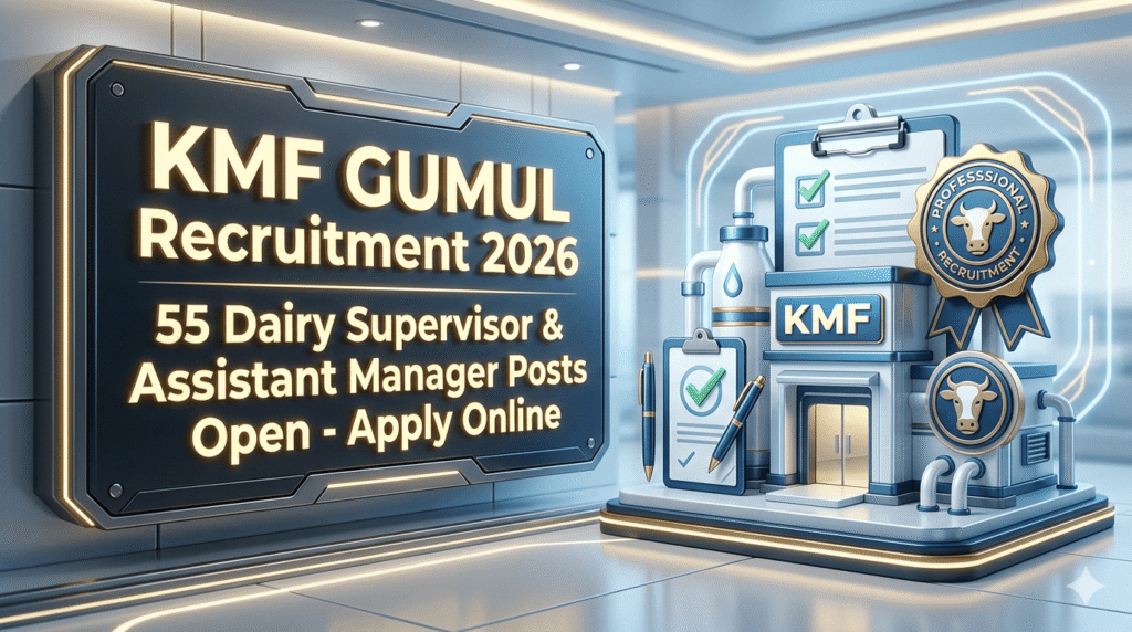 KMF GUMUL Recruitment 2026