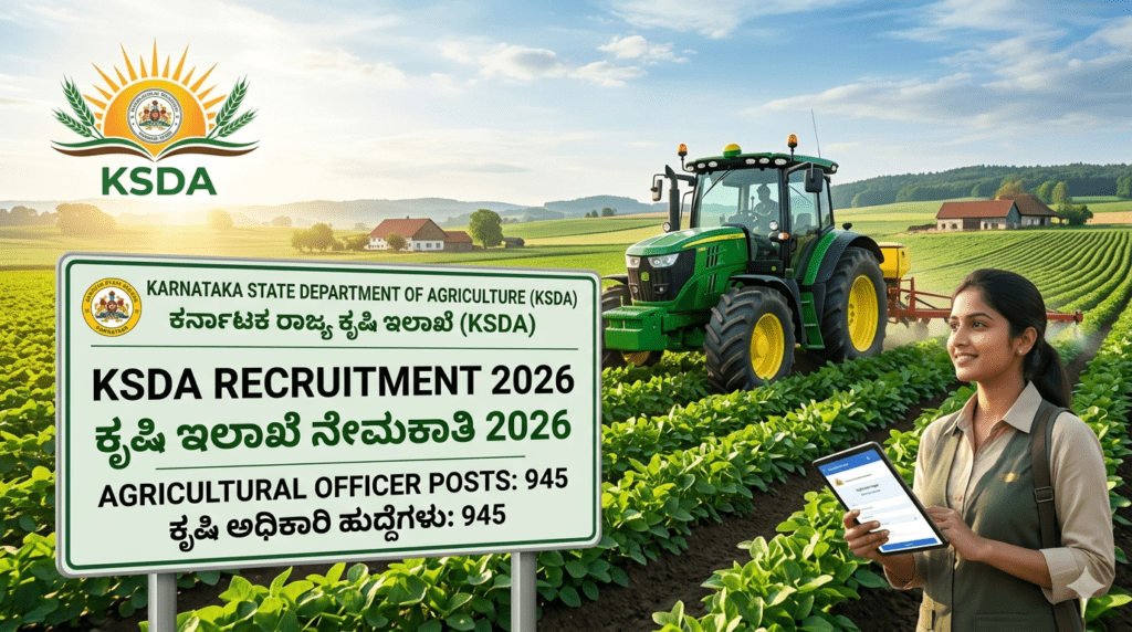KSDA Recruitment 2026