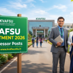 KVAFSU Recruitment 2026 Notification