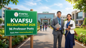 KVAFSU Recruitment 2026 Notification