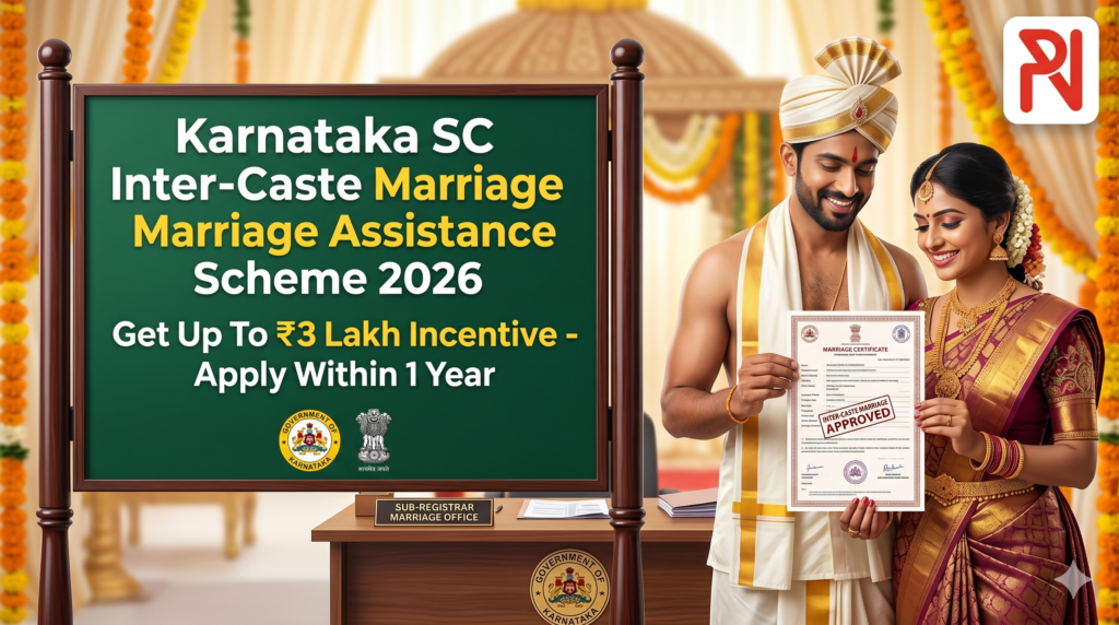 Karnataka SC Inter Caste Marriage Scheme 2026