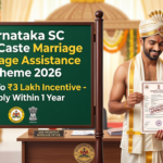 Karnataka SC Inter Caste Marriage Scheme 2026