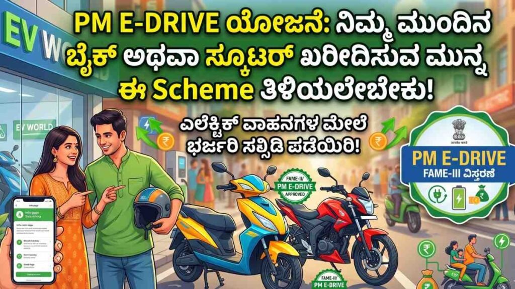 PM E-DRIVE Scheme