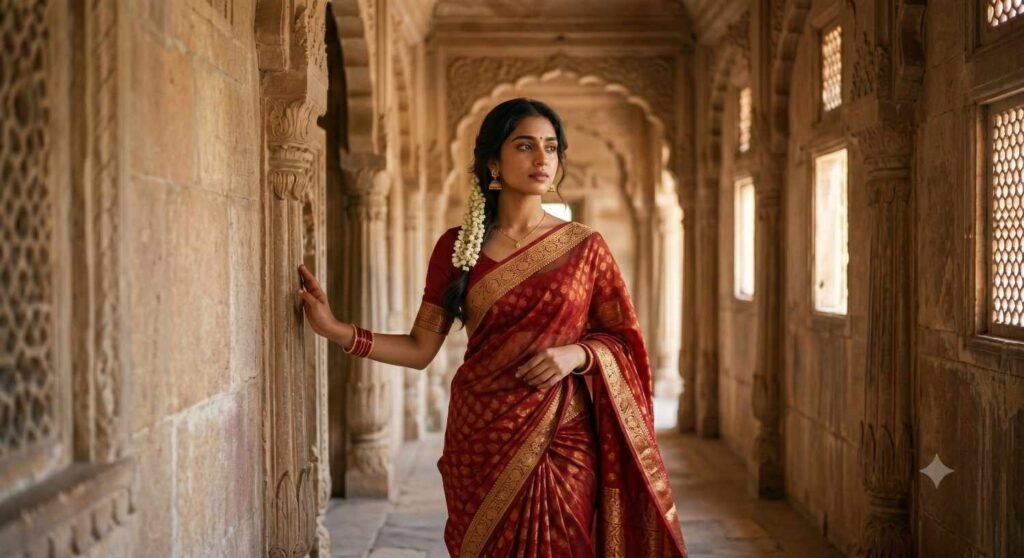 Retro Girl In Saree: Best Prompts for Gemini AI