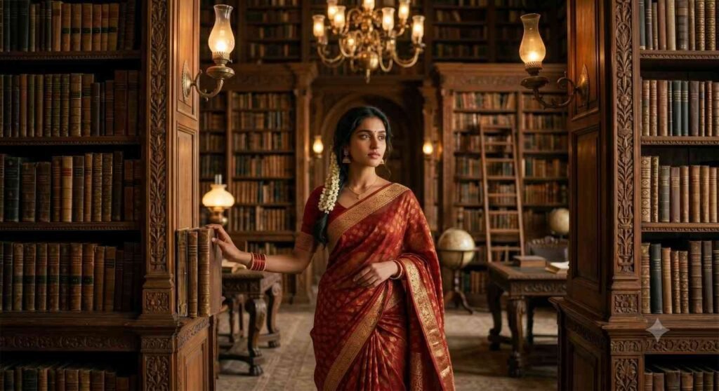 Retro Girl In Saree: Best Prompts for Gemini AI