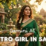 Retro Girl In Saree: Best Prompts for Gemini AI