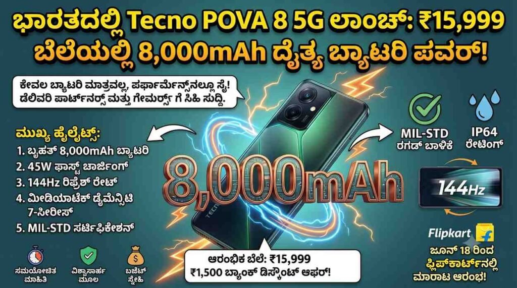 Tecno POVA 8 5G